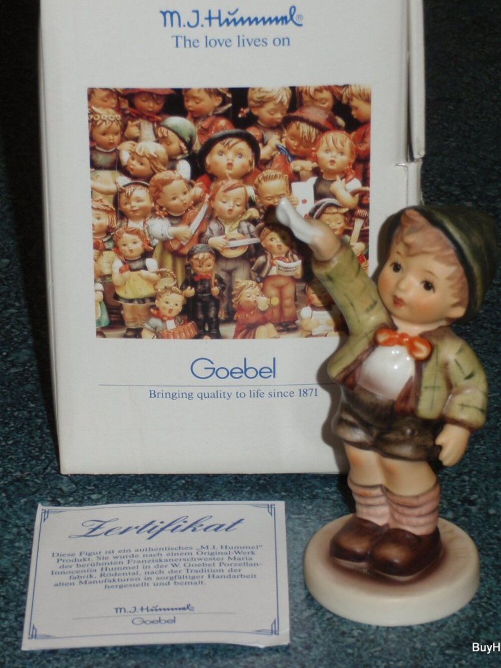 "Come Back Soon" Goebel Hummel Figurine #545 TMK7 With Box - Christmas Gift!